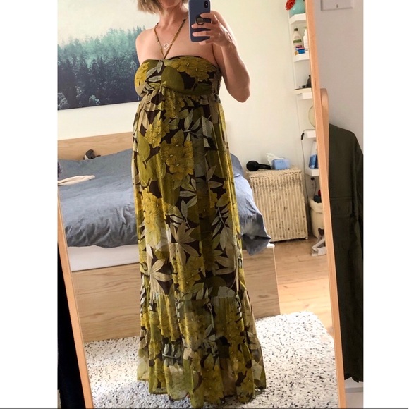 Retro Print Maxi Dress - Picture 2 of 3